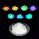 Pigmento Fotoluminiscente Glow in the Dark Polvo Fosforescente (Base solvente)