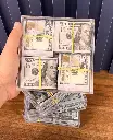 Caja Box del Millón - Billetes Decorativos de 100 Dólares para Oficina