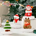 Soporte para Celular Navideño - Diseño Festivo y Adorable