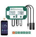 Tuya Medidor Tester calidad agua WiFi Online 6 In 1 TDS/EC/SALT/S.G/TEMP/