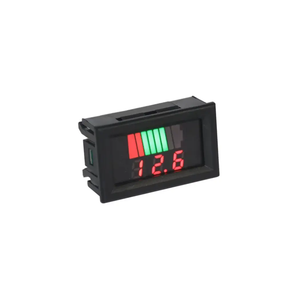 Tester LED Medidor de Carga de Batería 12V a 72V: Moto y Bici eléctrica