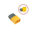 Conector XT60 Macho con Funda – Seguridad y Potencia en Cada Conexión