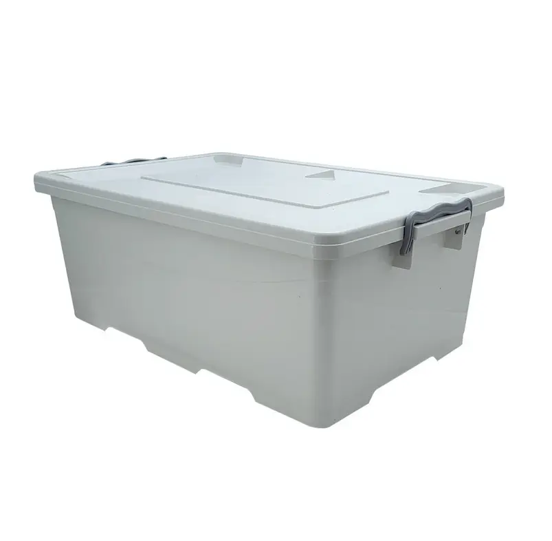 [HOG-00008] Caja organizadora 40L con ruedas, fácil para apilar y ordenar