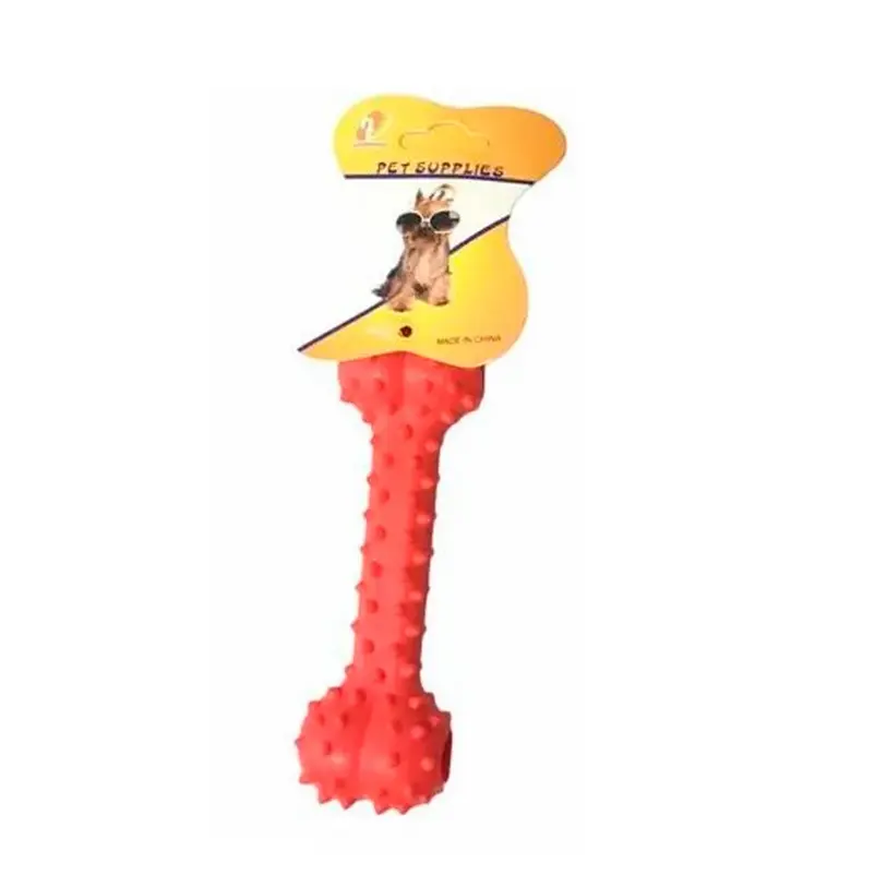 [MAS-00012] Hueso Mordillo Limpiadientes 12cm: Salud y Diversión en Cada Masticada