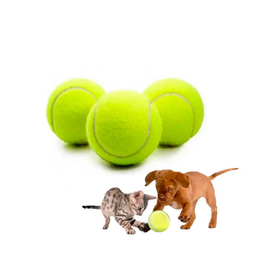 [MAS-00018] Pelota de Tenis Kit x 3 (Mascotas)