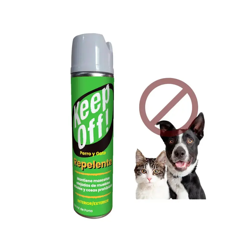 [MAS-00015] Keep Off! Spray Ahuyenta Perros y Gatos Interior o Exterior