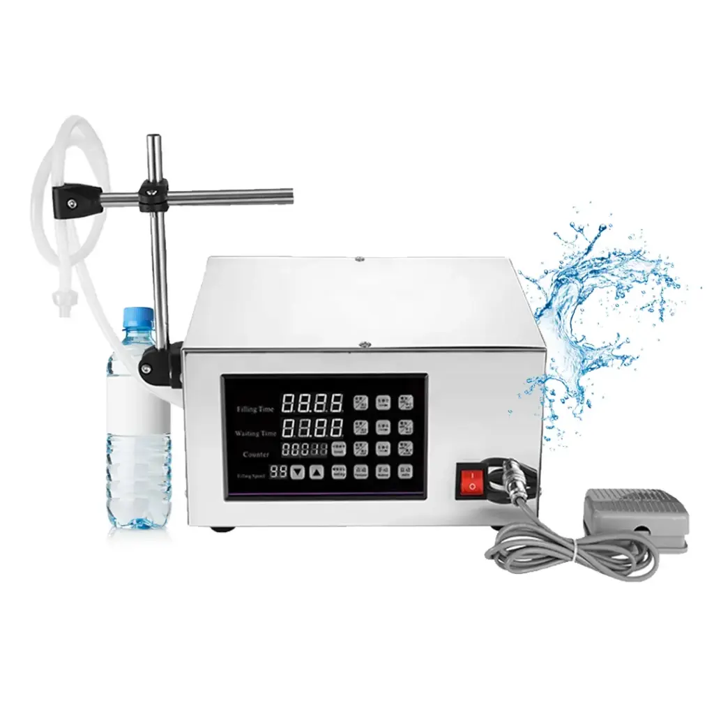 Llenadora De Líquidos MINI 2 Acero Inox 5-3500ml Precisión