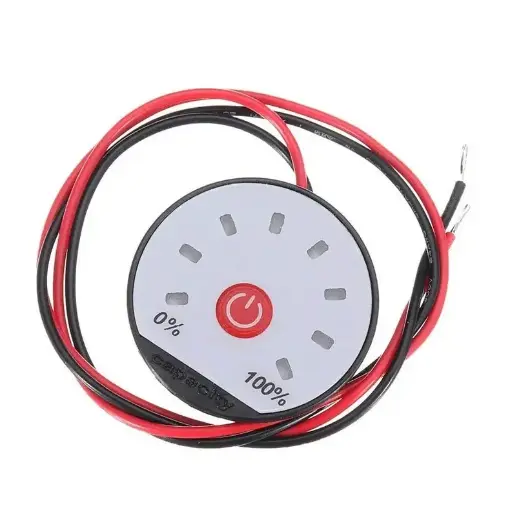 Medidor de Carga de Batería LED 12V 36V: Moto y Bici Eléctrica
