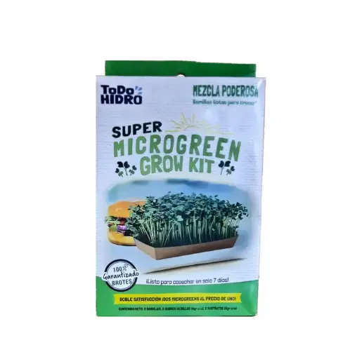 Super Microgreen Grow Kit Germinador en Caja